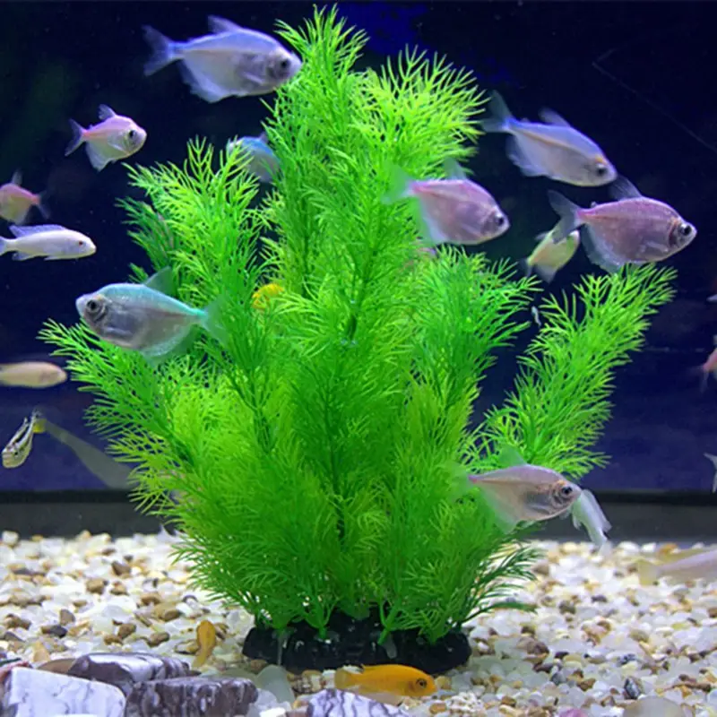 Artificial Aquarium Decor Plan - огляд і ціна Aquarium Plants Live