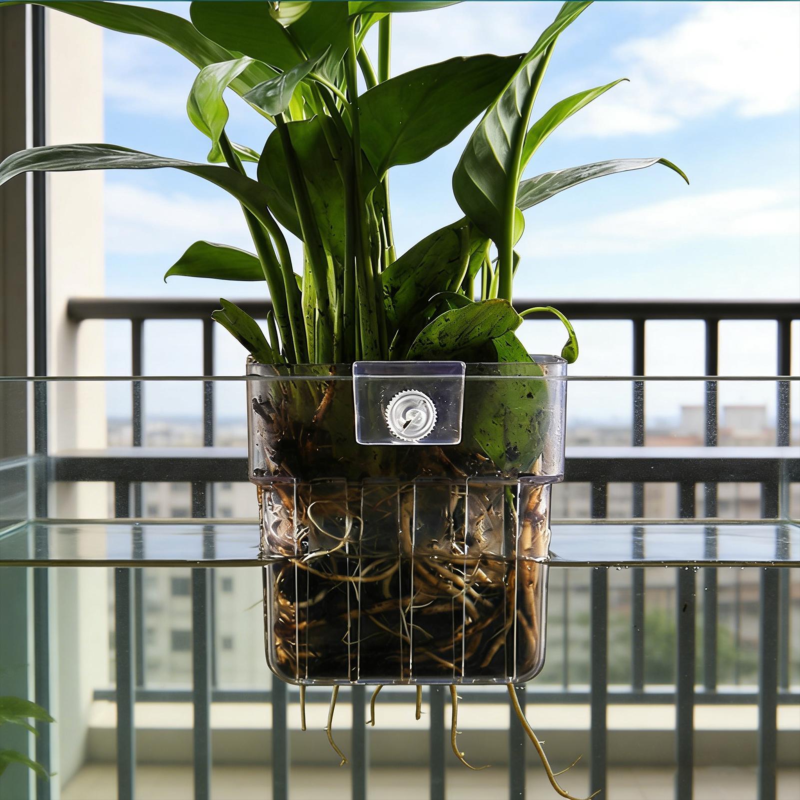 Aquarium Plant Basket Transpar - огляд і ціна Aquarium Plant Holder