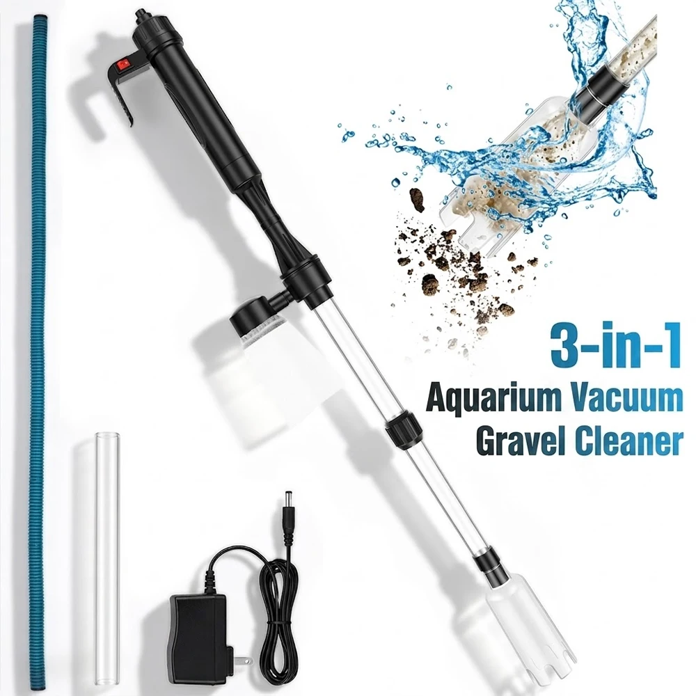 Aquarium Vacuum Gravel Cleaner - огляд і ціна Planted Aquarium Cleaning