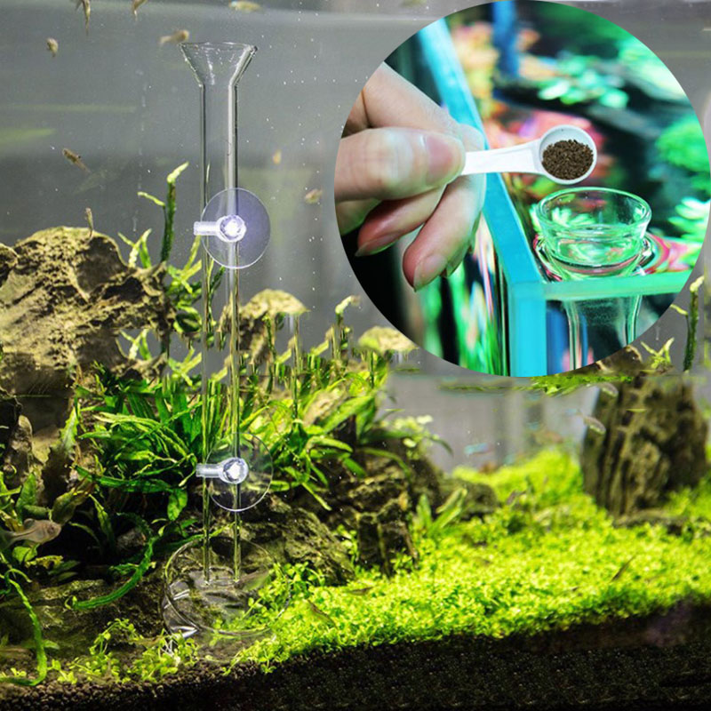 Glass Aquarium Feeder Tube Dis - огляд і ціна Aquarium Fertilizer