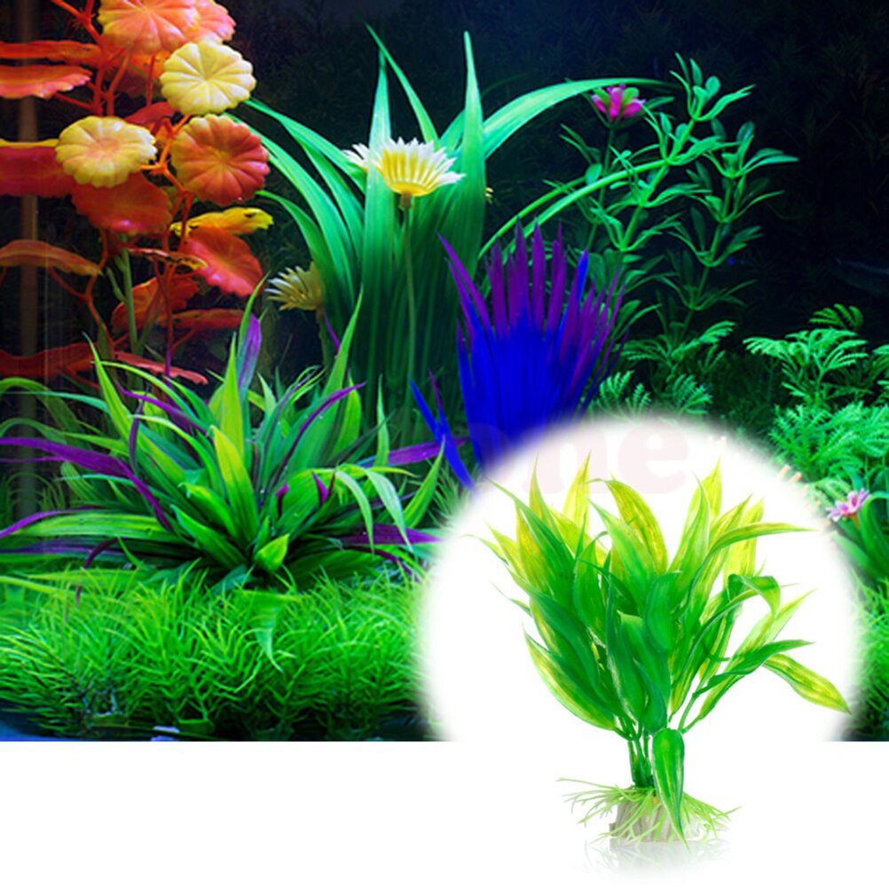 15cm Artificial Aquarium Decor - огляд і ціна Live Plant Aquarium