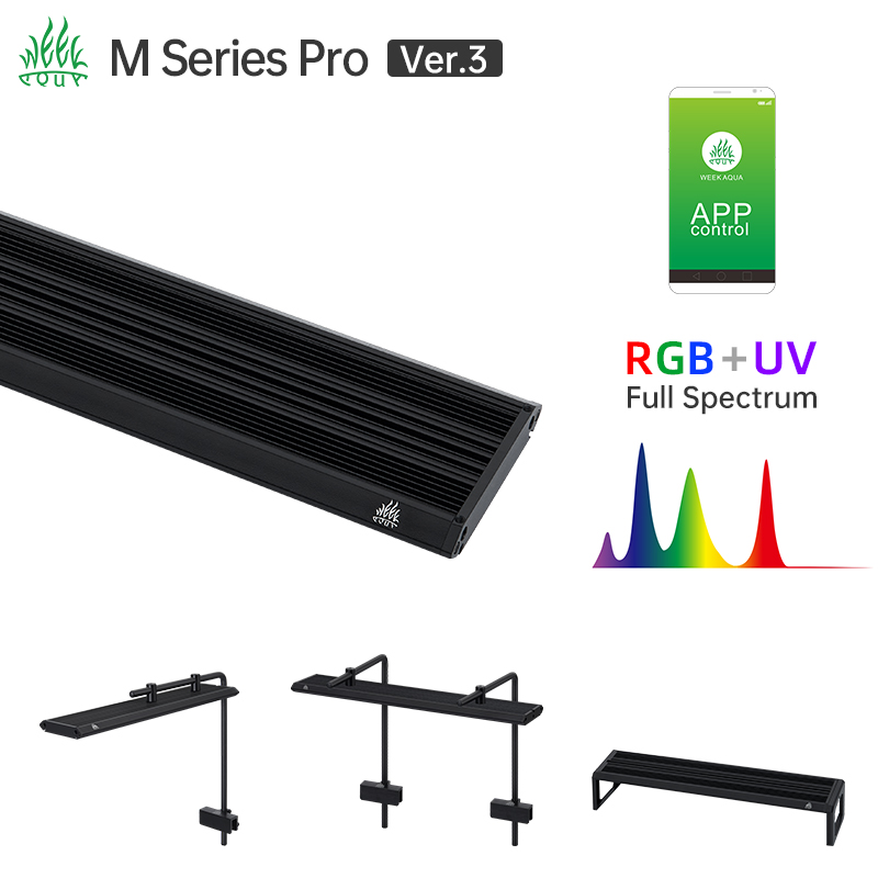 Week Aqua M Series RGB UV LED  - огляд і ціна Aquarium Plant Light