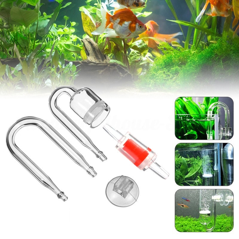 4pcs Set DIY CO2 Diffuser For  - огляд і ціна Aquarium Liquid Carbon